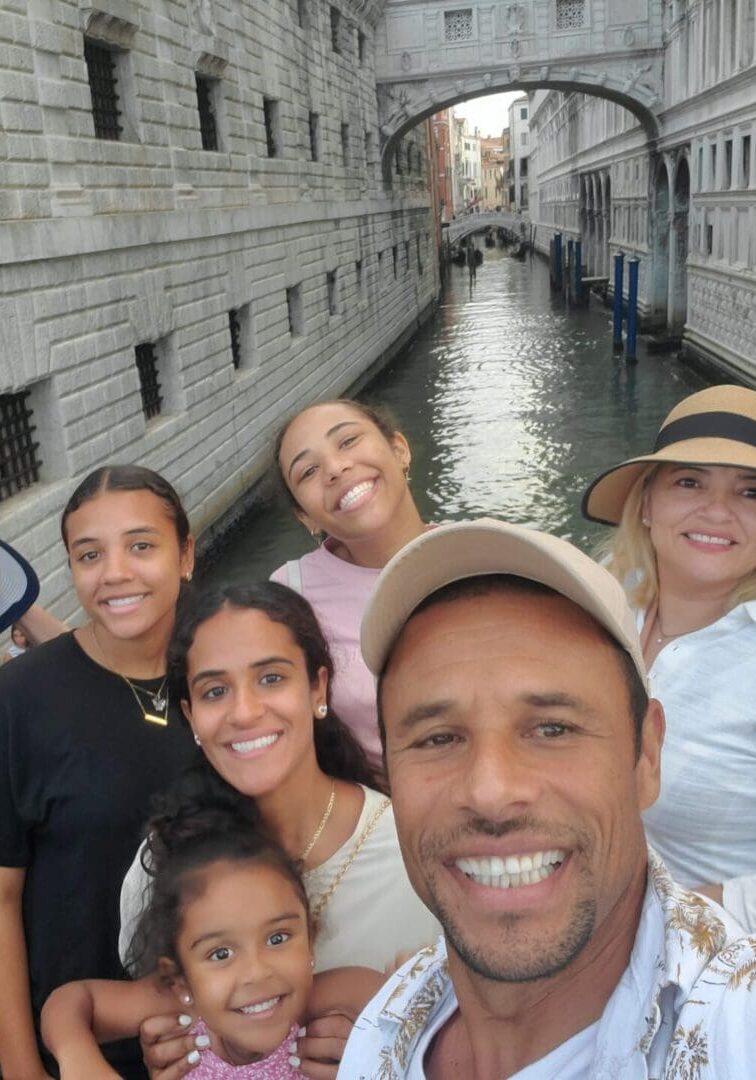 family in Venice